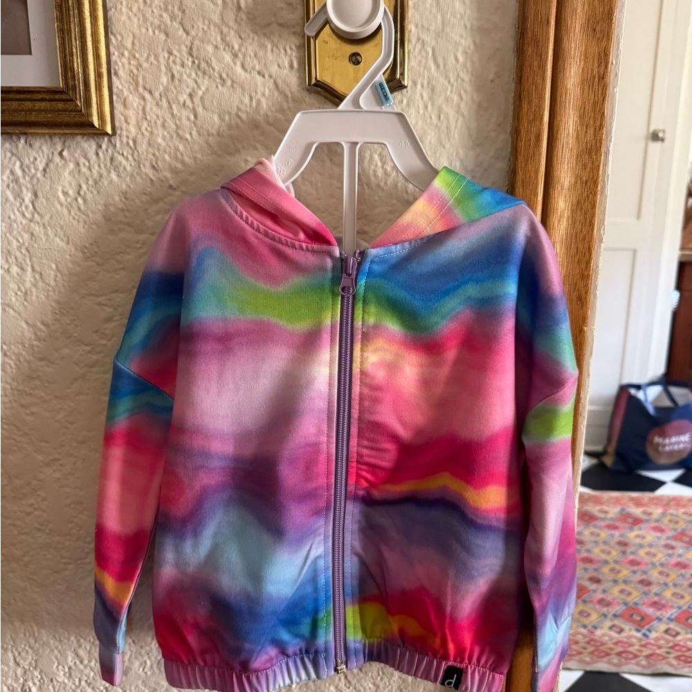 Deux par Deux Tie Dye Set 2T